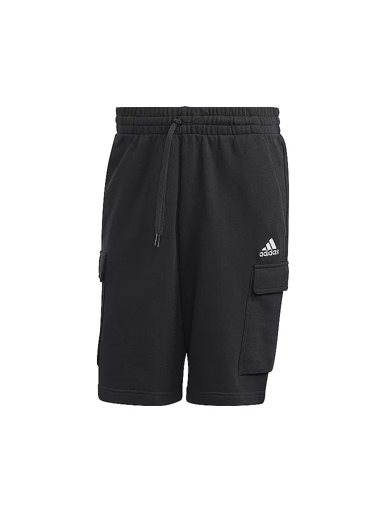 ADIDAS Herren Short Essentials French Terry Cargo schwarz